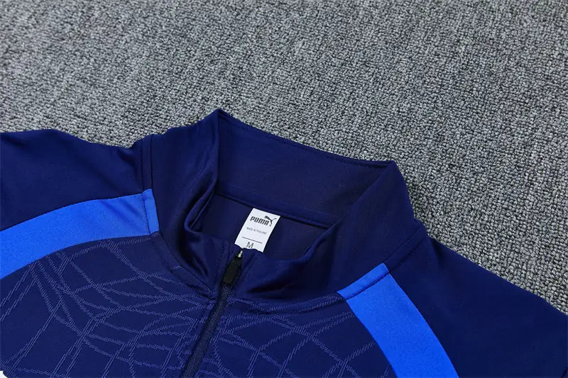 Tuta Half-zip Marseille 26/27 Uomo Blu Navy | Tuta da Calcio