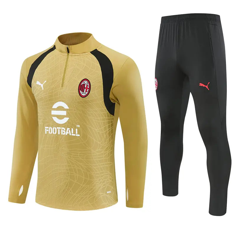 Tuta Half-zip Milan 26/27 Uomo Giallo oro | Tuta da Calcio