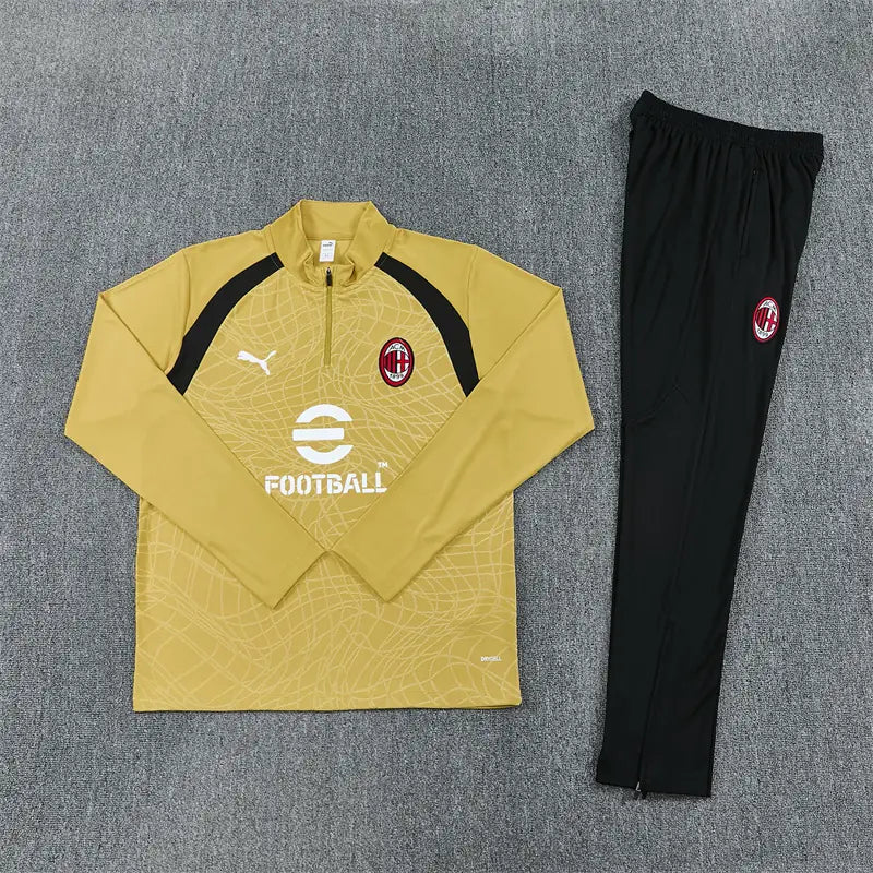 Tuta Half-zip Milan 26/27 Uomo Giallo oro | Tuta da Calcio