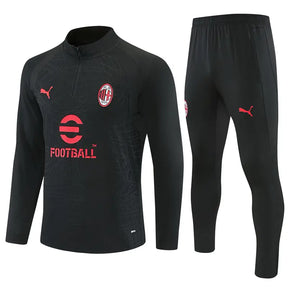 Tuta Half-zip Milan 26/27 Uomo Nero | Tuta da Calcio