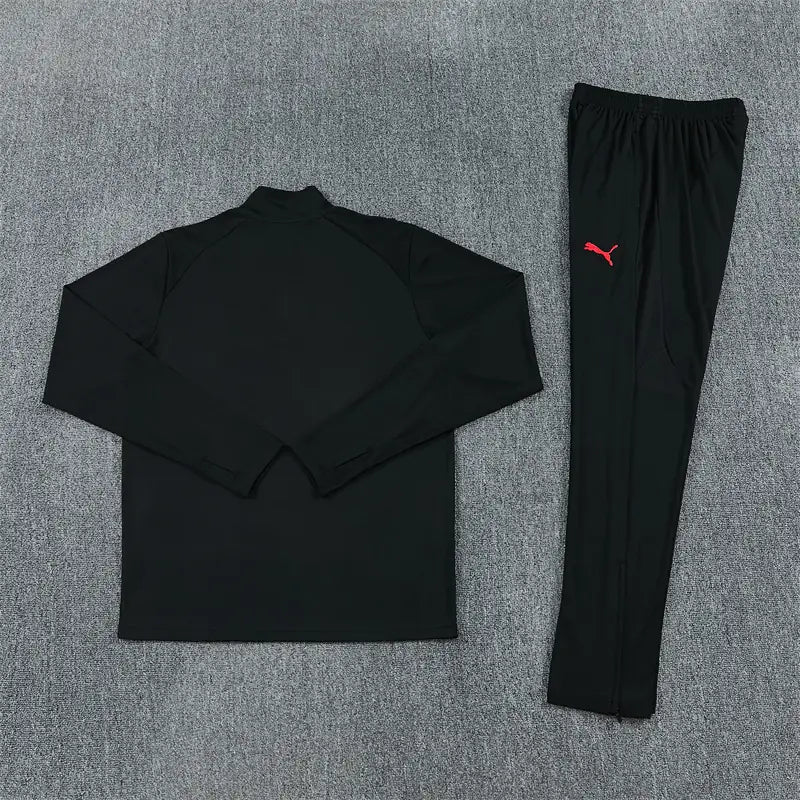 Tuta Half-zip Milan 26/27 Uomo Nero | Tuta da Calcio