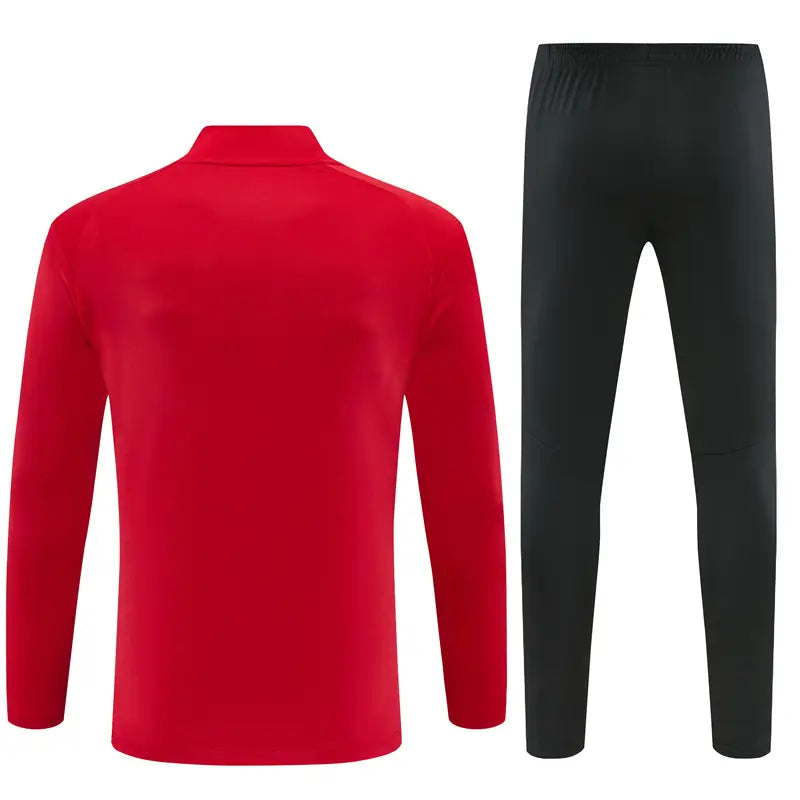 Tuta Half-zip Milan 26/27 Uomo Rosso e Nero | Tuta da Calcio