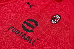 Tuta Half-zip Milan 26/27 Uomo Rosso e Nero | Tuta da Calcio