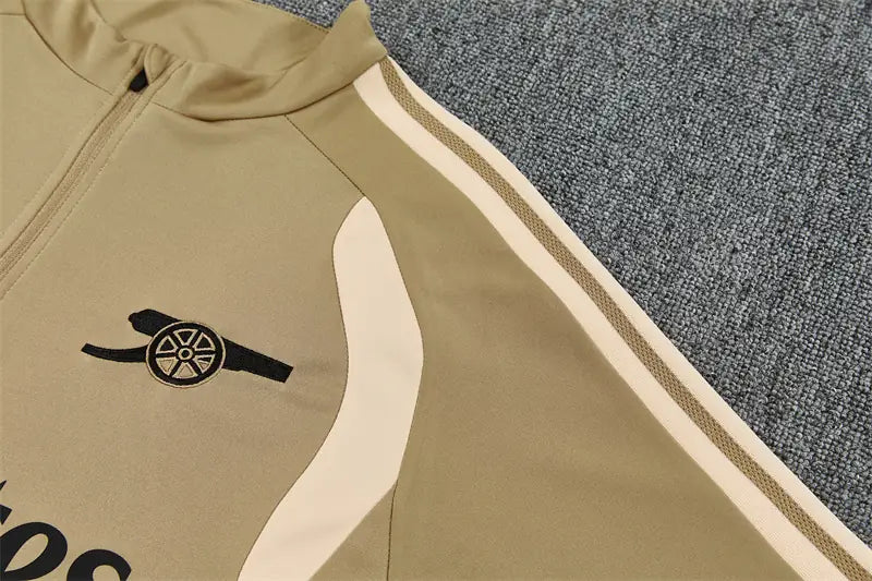 Tuta Half-zip Real Madrid 26/27 Uomo Beige | Tuta da Calcio