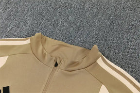 Tuta Half-zip Real Madrid 26/27 Uomo Beige | Tuta da Calcio