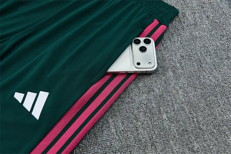 Tuta Half-zip Real Madrid 26/27 Uomo Bianco e Verde | Tuta da Calcio