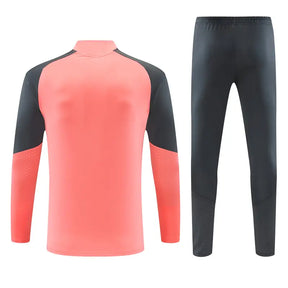 Tuta Half-zip Real Madrid 26/27 Uomo Rosa Corallo | Tuta da Calcio