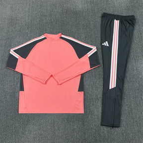 Tuta Half-zip Real Madrid 26/27 Uomo Rosa Corallo | Tuta da Calcio