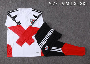 Tuta Half-zip River Plate 26/27 Uomo Bianco | Tuta da Calcio