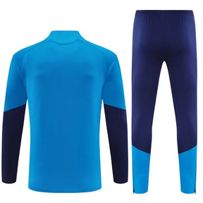 Tuta Half-zip Spagna 26/27 Uomo Azzurro e Blu Navy | Tuta da Calcio
