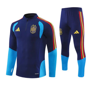 Tuta Half-zip Spagna 26/27 Uomo Blu Navy | Tuta da Calcio