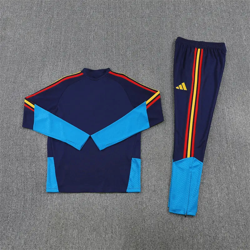 Tuta Half-zip Spagna 26/27 Uomo Blu Navy | Tuta da Calcio