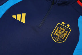Tuta Half-zip Spagna 26/27 Uomo Blu Navy | Tuta da Calcio