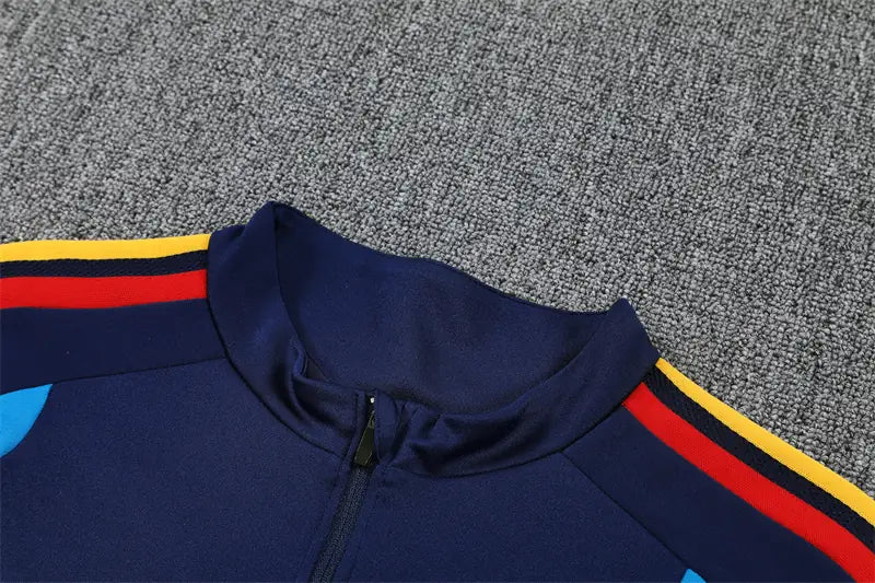 Tuta Half-zip Spagna 26/27 Uomo Blu Navy | Tuta da Calcio
