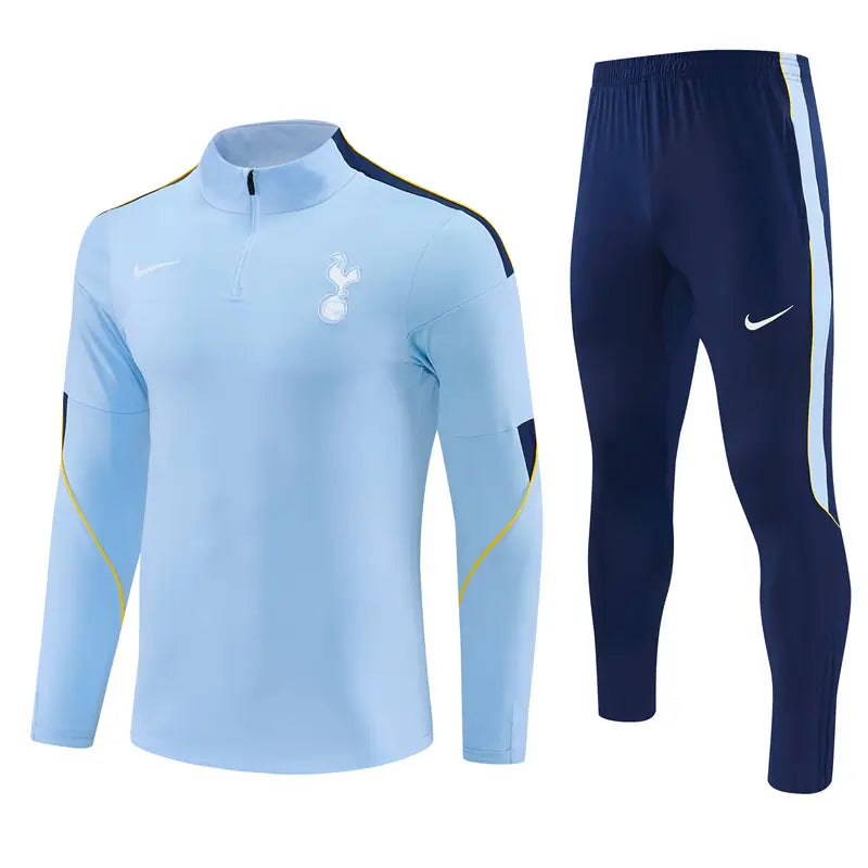 Tuta Half-zip Tottenham 26/27 Uomo Azzurro e Blu Navy | Tuta da Calcio