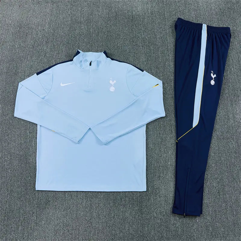 Tuta Half-zip Tottenham 26/27 Uomo Azzurro e Blu Navy | Tuta da Calcio