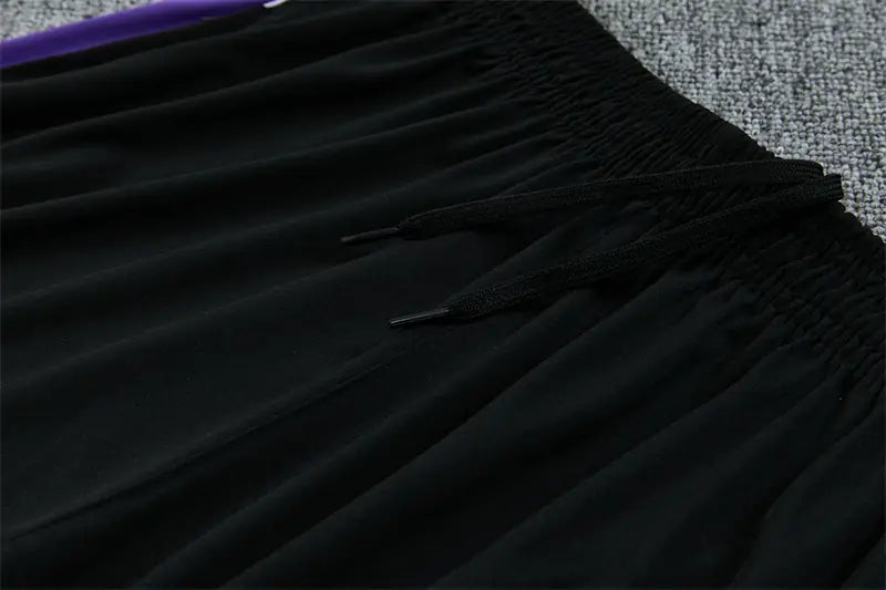 Tuta Half-zip Tottenham 26/27 Uomo Nero e Viola | Tuta da Calcio