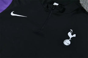Tuta Half-zip Tottenham 26/27 Uomo Nero e Viola | Tuta da Calcio
