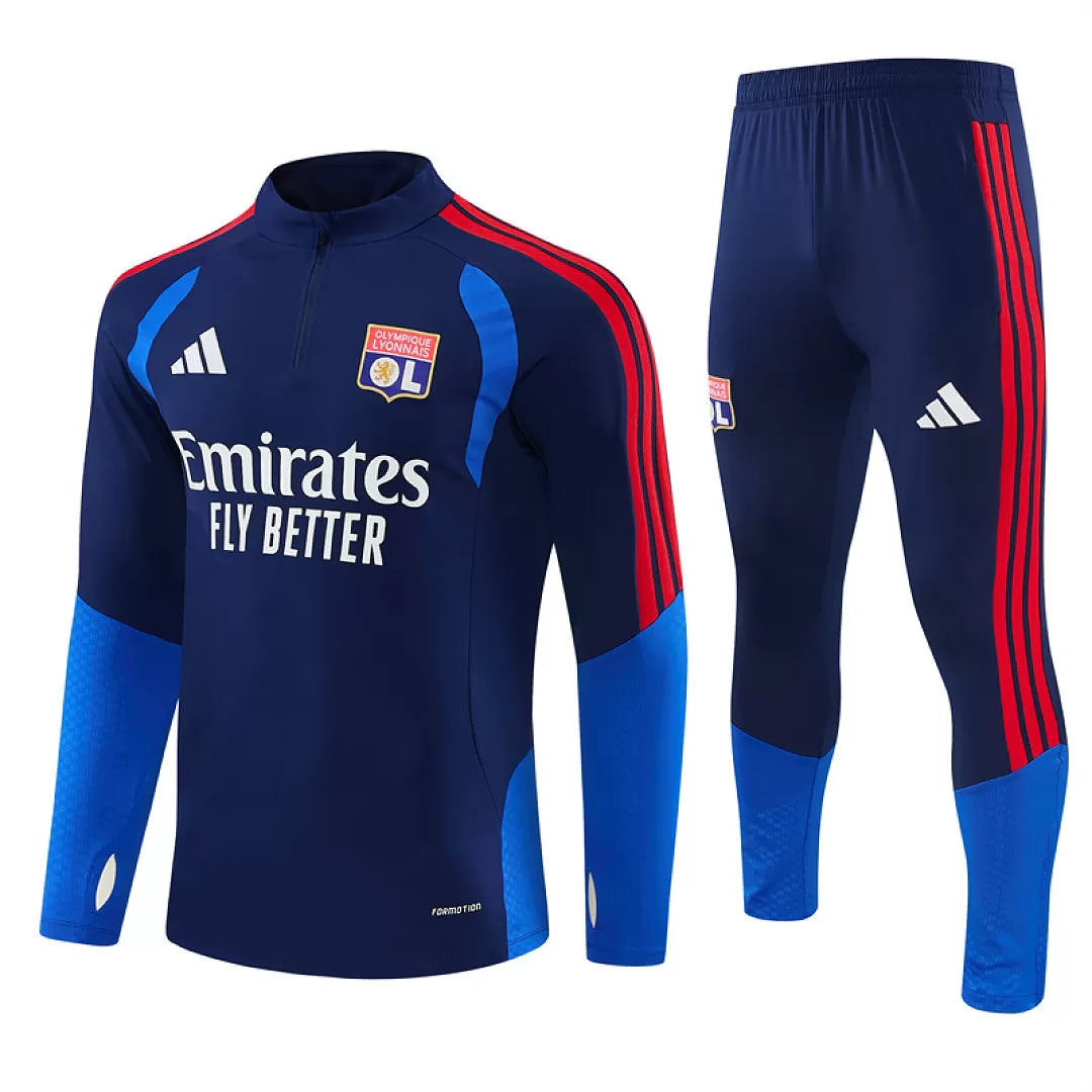 Tuta Lyon 26/27 Uomo Blu Navy | Maglia da Calcio