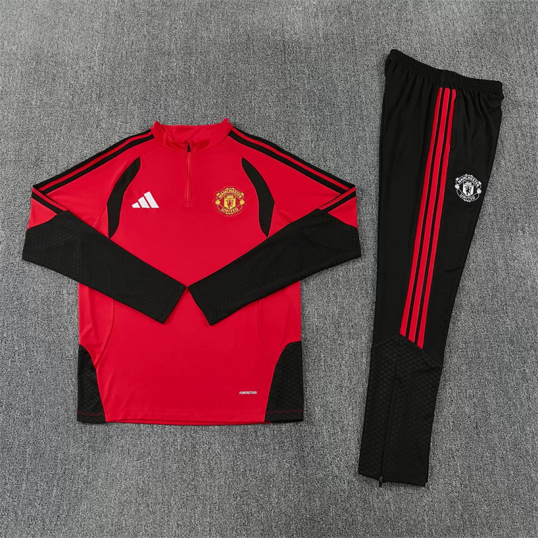 Tuta Manchester United 26/27 Uomo Rosso e Nero | Maglia da Calcio