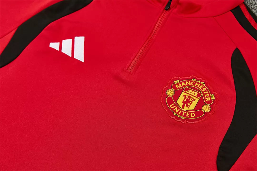 Tuta Manchester United 26/27 Uomo Rosso e Nero | Maglia da Calcio