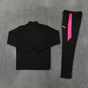 Tuta Portogallo 26/27 Uomo Nero con inserti Rosa | Maglia da Calcio