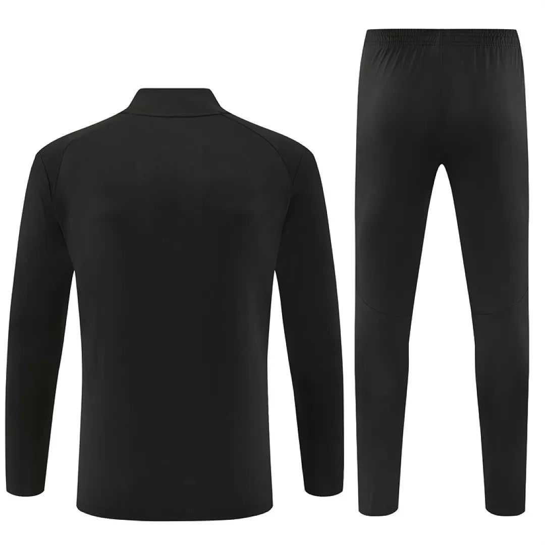 Tuta Portogallo 26/27 Uomo Nero con inserti Rosa | Maglia da Calcio