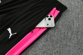 Tuta Portogallo 26/27 Uomo Nero con inserti Rosa | Maglia da Calcio