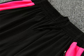 Tuta Portogallo 26/27 Uomo Nero con inserti Rosa | Maglia da Calcio