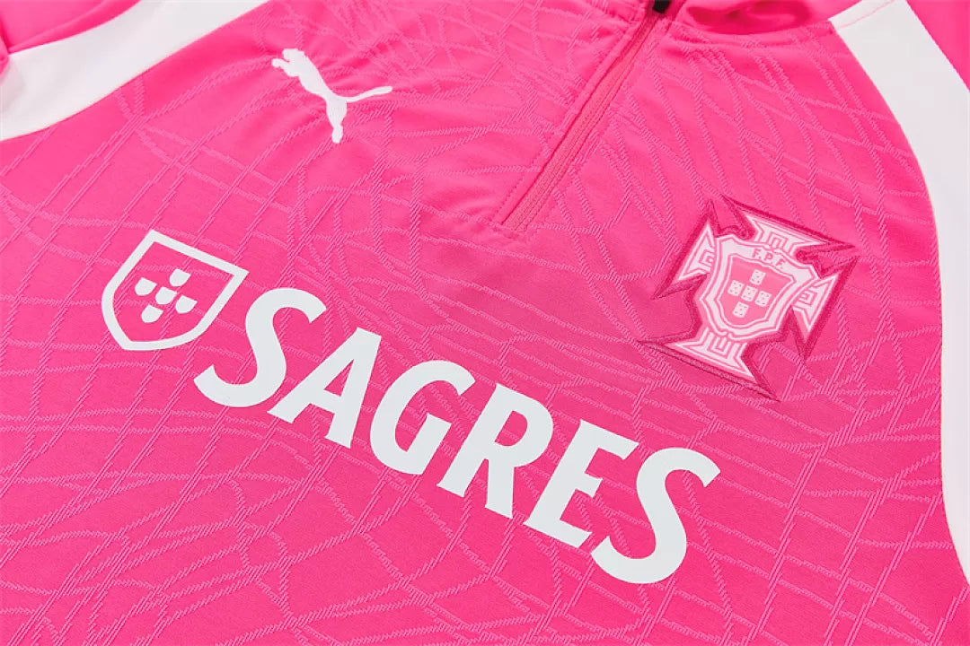 Tuta Portogallo 26/27 Uomo Rosa | Maglia da Calcio