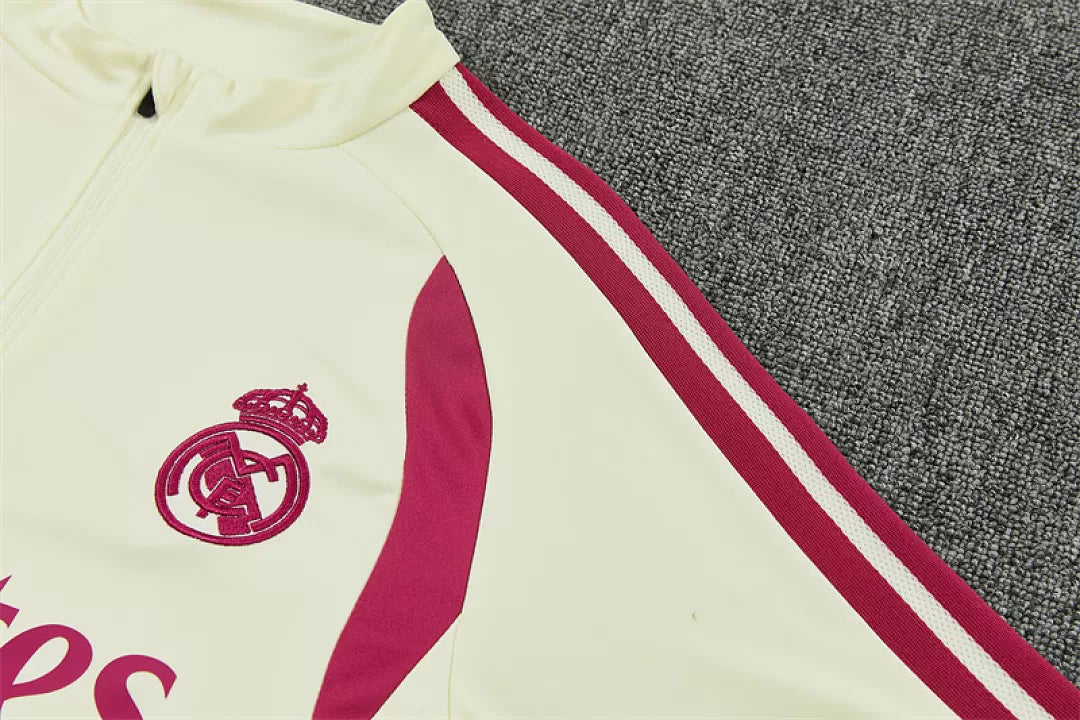 Tuta Real Madrid 26/27 Uomo Bianco Crema | Maglia da Calcio