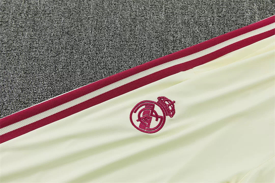 Tuta Real Madrid 26/27 Uomo Bianco Crema | Maglia da Calcio