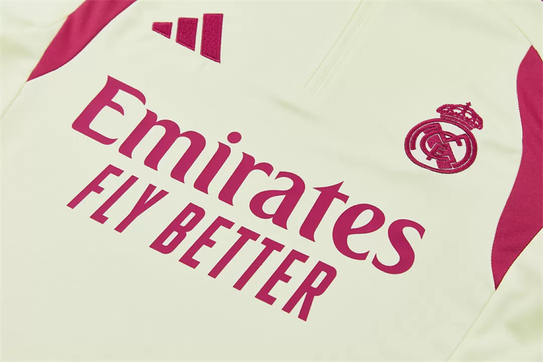 Tuta Real Madrid 26/27 Uomo Bianco Crema | Maglia da Calcio