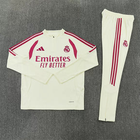 Tuta Real Madrid 26/27 Uomo Bianco Crema | Maglia da Calcio