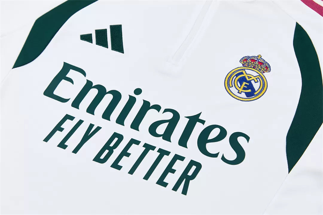 Tuta Real Madrid 26/27 Uomo Bianco e Verde | Maglia da Calcio