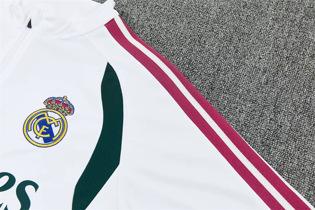 Tuta Real Madrid 26/27 Uomo Bianco e Verde | Maglia da Calcio