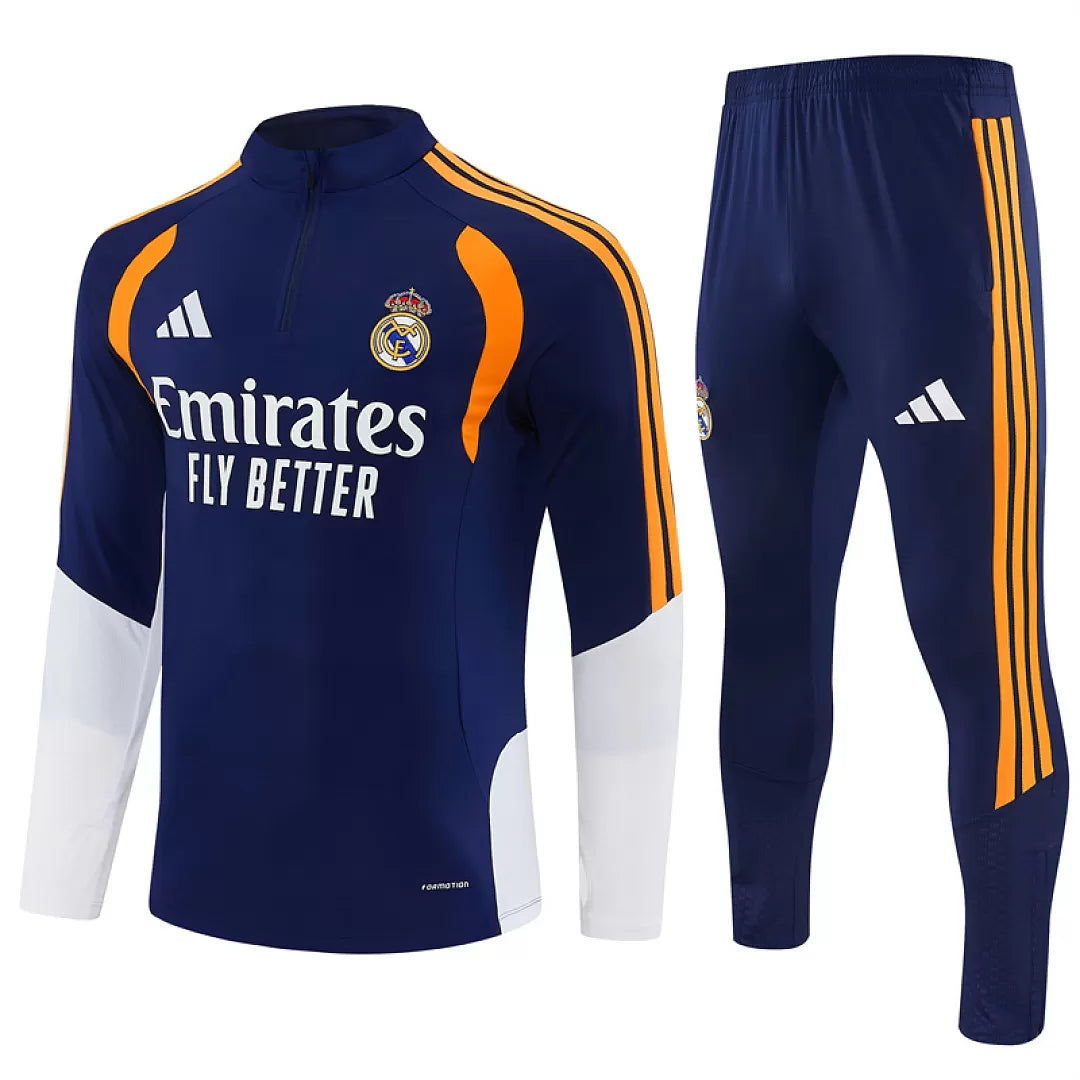 Tuta Real Madrid 26/27 Uomo Blu Navy | Maglia da Calcio
