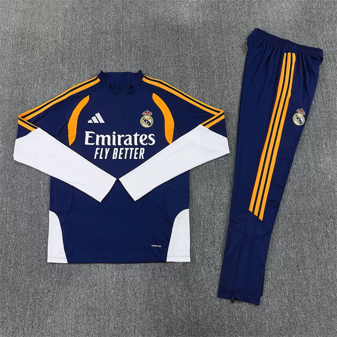 Tuta Real Madrid 26/27 Uomo Blu Navy | Maglia da Calcio