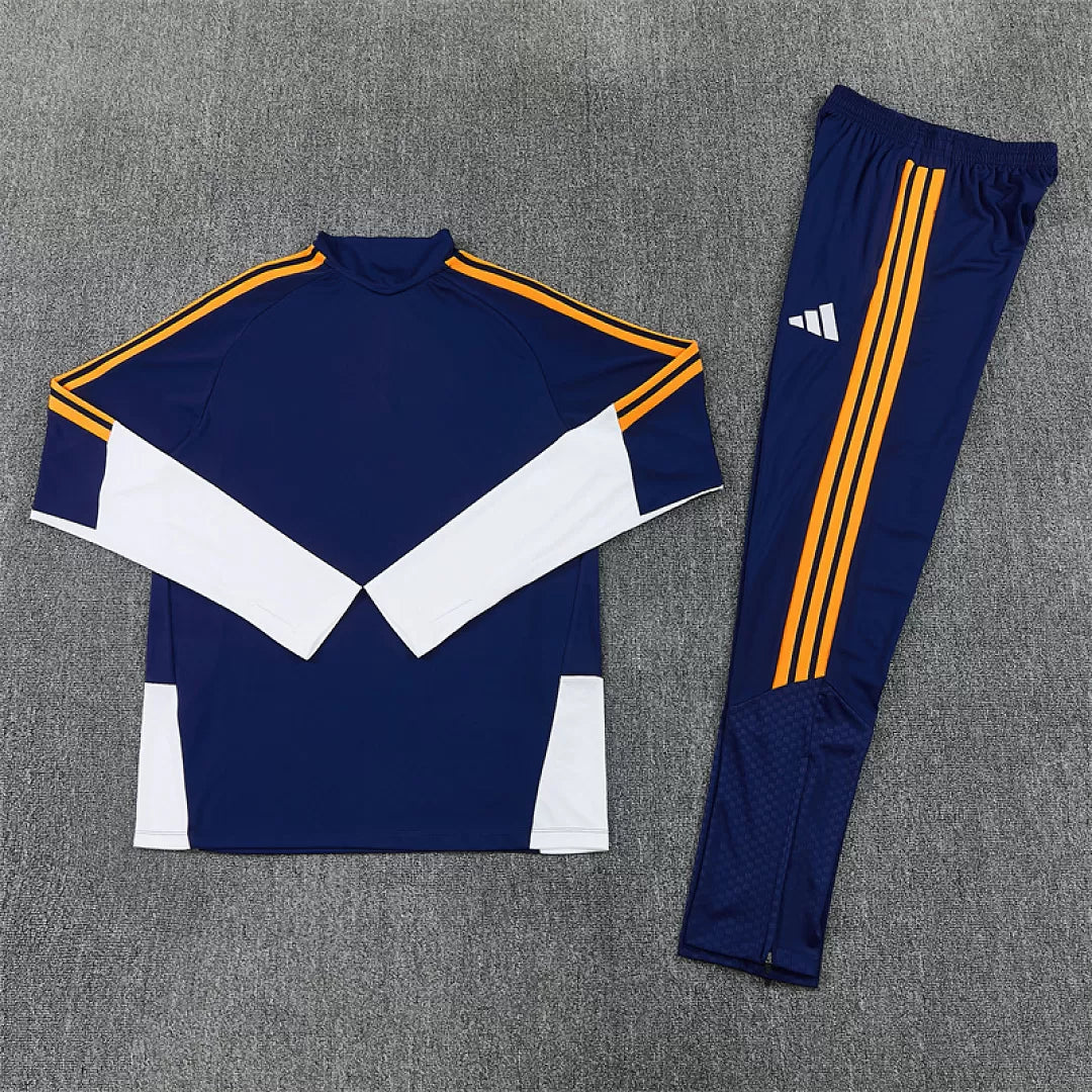 Tuta Real Madrid 26/27 Uomo Blu Navy | Maglia da Calcio