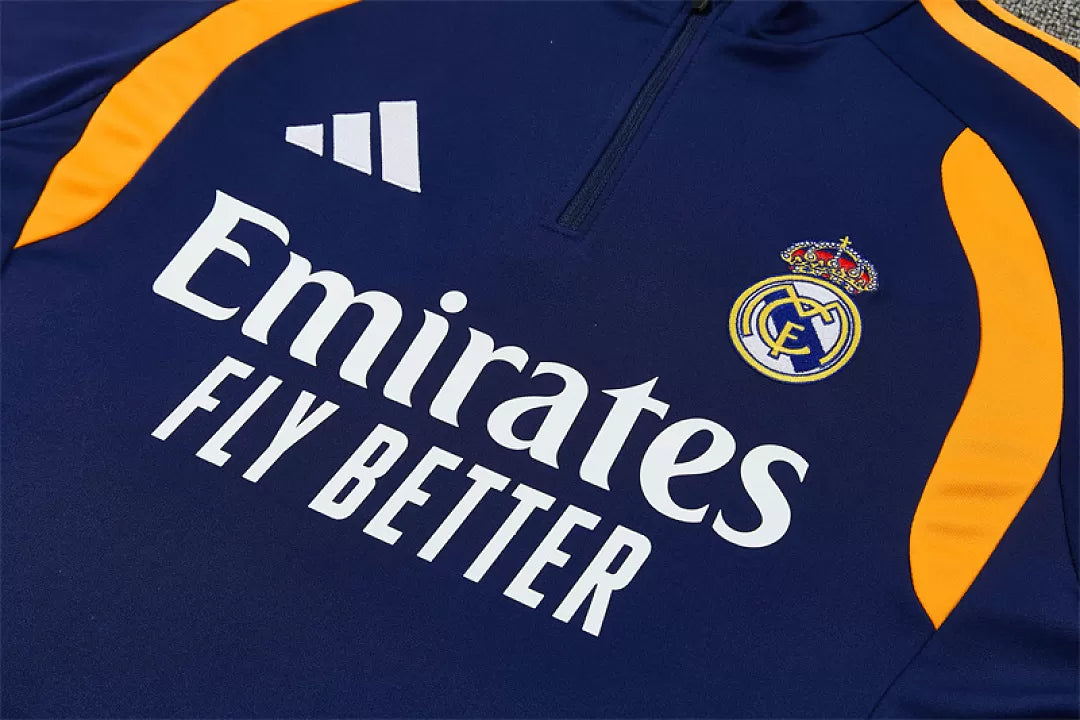 Tuta Real Madrid 26/27 Uomo Blu Navy | Maglia da Calcio